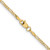 FJC Finejewelers 14 kt Yellow Gold 1.8mm Flat Figaro Chain Anklet 10 Inches x 1 mm GQ129410A