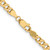 FJC Finejewelers 14 kt Yellow Gold Flat Figaro Chain 22 Inches x 4.75 mm GQ129622A