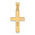 FJC Finejewelers 14 kt Yellow Gold Polished Cross Charm 30 x 15 mm GQXR528A