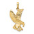 FJC Finejewelers 10 kt Yellow Gold Eagle Charm 25 x 16 mm GQ10K4853W