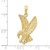 FJC Finejewelers 10 kt Yellow Gold Eagle Charm 25 x 16 mm GQ10K4853W