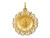 FJC Finejewelers 14 kt Yellow Gold Infant of Prague Medal Charm 24 x 19 mm GQXR352A