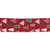 Christmas Tree Wired Craft Ribbon - 4" x 10 Yards - Red and Green