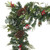9' x 10" Pre-Lit LED Pinecone and Berry Artificial Christmas Garland, Clear Lights