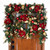 9' x 10" Pre-Lit Leaf and Magnolia Artificial Christmas Garland, Clear LED Lights
