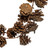 Brown Pinecone Christmas Garland