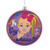 Pack of 24 Purple and Red Jojo Siwa Disc Blow Mold Christmas Ornaments 4" (100mm)