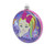 Pack of 24 Purple and Red Jojo Siwa Disc Blow Mold Christmas Ornaments 4" (100mm)