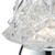 9" LED Lighted Crystal Christmas Tree Snow Globe with Timer and USB
