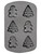 Wilton 6 Cavity Mini Cake Pan Mold, Christmas Tree & Gingerbread-Man Baking Pan