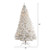 10' Pre-Lit White Artificial Christmas Tree, LED Lights