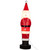 Lighted Santa Claus Blow Mold Outdoor Christmas Decoration - 42" - Clear Lights