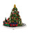 Musical Christmas Tree with Revolving Train Christmas Decoration - 6"