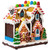 LED Lighted Gingerbread Christmas Candy House Village Display - 7"