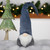 Standing Christmas Gnome with Patterned Hat Figure - 18" - Blue