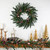 Rose Gold Ball Ornaments Artificial Christmas Wreath, 28-Inch, Unlit