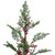 Pre-Lit Berries and Pine Artificial Potted Christmas Tree - 3' - Warm White LED Lights