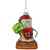 3.5" Santa Smore Glass Christmas Ornament