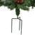 Pre-Lit LED Frosted Pinecones and Berries Christmas Urn Filler Garden Stake - 20"