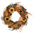 Sunflower and Straw Artificial Fall Harvest Wreath - 12" - Unlit
