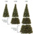 Pre-Lit Extend-A-Tree Adjustable Artificial Christmas Tree - 6' to 9' - Clear Lights