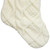 Cable Knit Christmas Stocking with Cuff - 21.5" - Cream