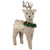 Woodland Reindeer with Wreath Christmas Figure - 13.75"