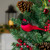Cardinal Birds Clip-On Christmas Ornaments - 6" - Red - Set of 2