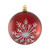 Matte Glittered Shatterproof Christmas Ball Ornaments - 3" (76mm) - 60ct