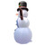 Lighted Inflatable Snowman Outdoor Commerical Christmas Decoration - 20'