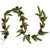 Pre-Lit B/O Pinecone and Pine Christmas Garland - 4.75' - Warm White Lights