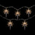 North Star Christmas Light Set - Warm White LED - 3' - Clear Wire - 10ct