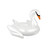 Inflatable White Giant Swan Swimming Pool Ride On Float Toy, 72.25-Inch - 32558237