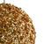 6" Gold Glitter Christmas Ball Ornament