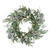 24" Artificial Flocked and Iced Mixed Pine Christmas Wreath