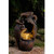 25" LED Lighted Old Fashioned Jug Pot Outdoor Patio Garden Water Fountain - 31555926