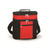 12” Red and Black Insulated Cooler Bag