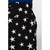 Black and Ivory Classic Star Printed Men Adult Christmas Suit - US38