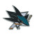 3" Blue and Orange NHL San Jose Sharks 3D Emblem