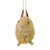 3" Storybook Garden Bristled Sandy Brown Bunny Rabbit Christmas Figure Ornament