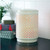 10" Decorative Cream White Bellaroma Ceramic Cut-Out Candle Warmer Lantern