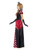 42" Black and Royal Red Queen Women Adult Halloween Costume - X2