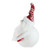 9.25" Red and White Nordic Noah Santa Gnome Christmas Tabletop Decor