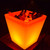 16" Remote Controlled Portable LED Illuminated Color Changing Fiji Ice Bucket and Planter