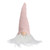 7.5" Pink and White Striped Hat Spring Gnome