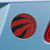 3" Red and Black NBA Toronto Raptors 3D Emblem