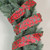 Sparkly Red and Green Holly Christmas Wired Craft Ribbon 2.5" x 16 Yards
