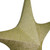 Foldable Tinsel Christmas Star Outdoor Decoration - 44" - Gold Finish