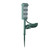 19.5" Stanley 3-Outlet Green Outdoor Mini Ground Stake with Individual Outlet Covers