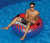 48-Inch Inflatable Red and Blue Radster Swimming Pool or Snow Tube